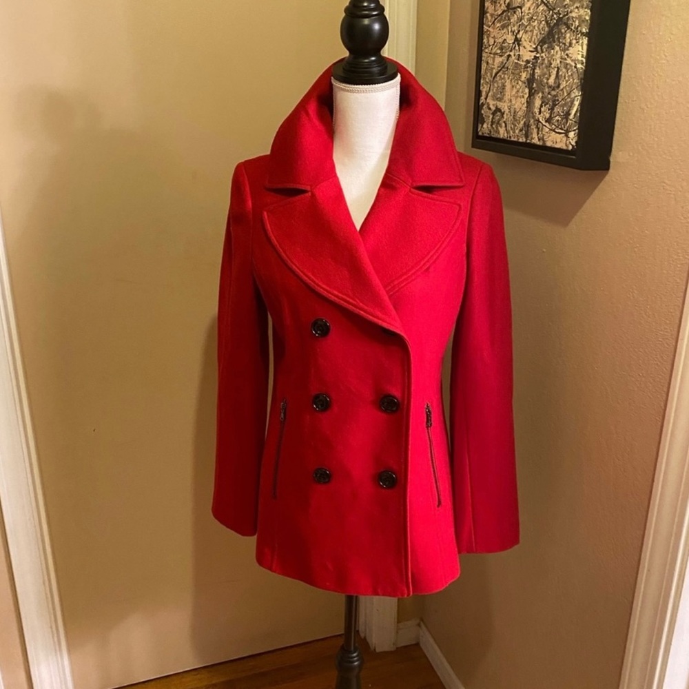 COPY - Black Rivet wool jacket. Small